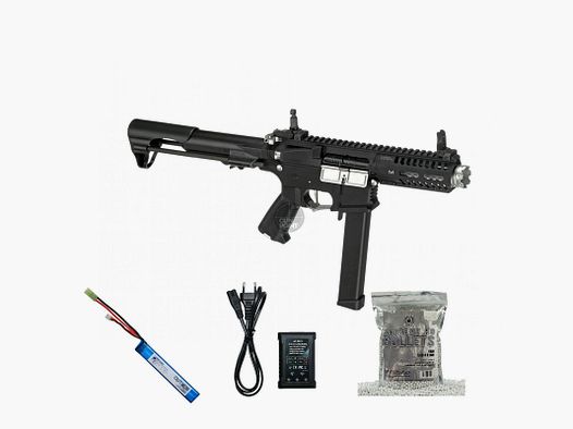 SET !!! Softair - Maschinenpistole - G & G ARP 9 0.5J Ice - ab 14, unter 0,5 Joule