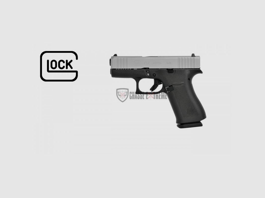 GLOCK 43x Gen4 Pistool Kal. 9x19mm