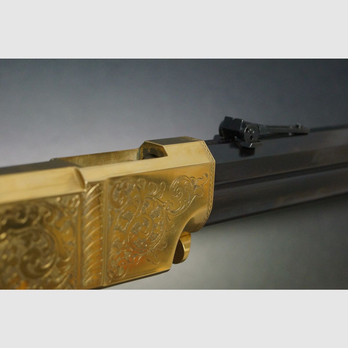 Uberti 1860 Henry Rifle Inciso a Mano 44-40, immagine 7 di 10