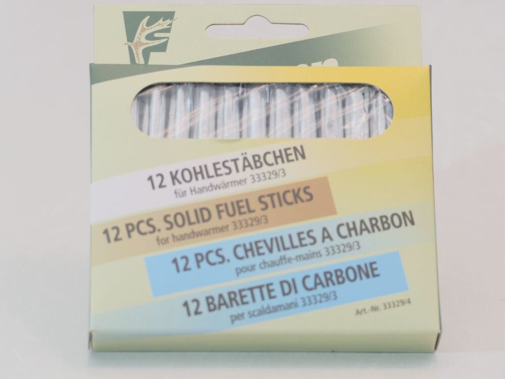 Fritzmann charcoal sticks for hand warmers 33329/3