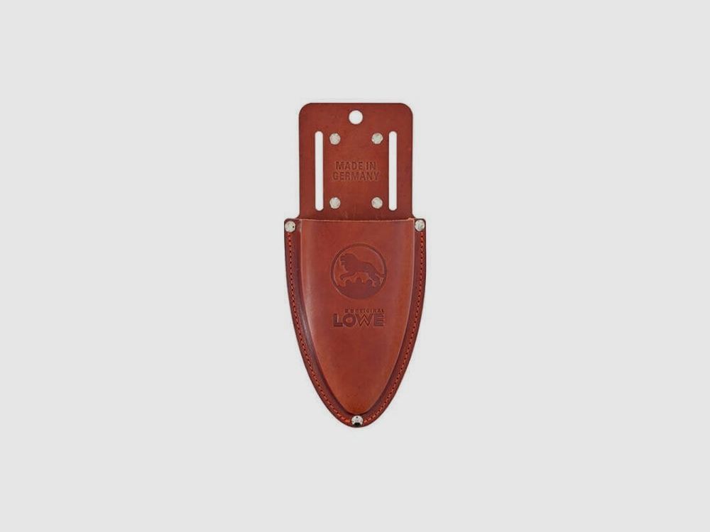 Löwe Lederholster mit Clip