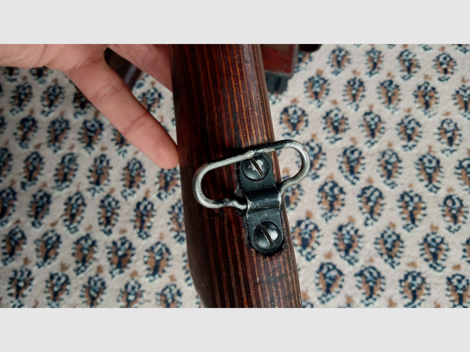 Komplettes Holz Laminat Festschaft Set inkl. Bakelit Griff, Schaft und Handschutz /  AKM und AK74