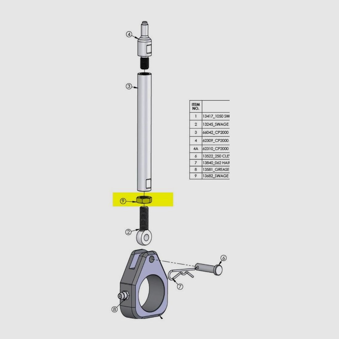 Dillon 5/16"-24 Dado Jam - Swage