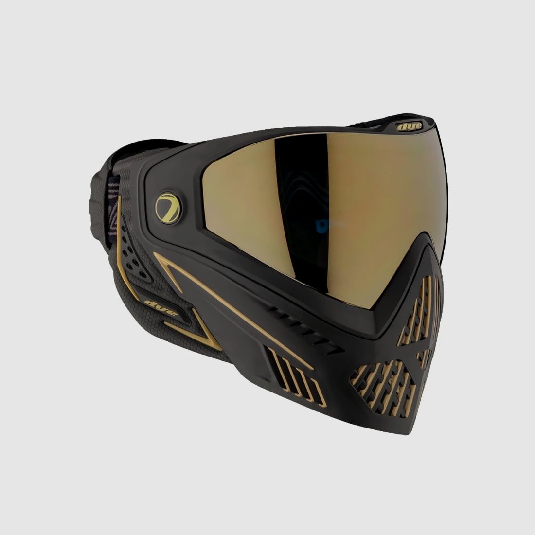Dye I5 Paintball Thermal Maske ONYX GOLD (gold/schwarz)
