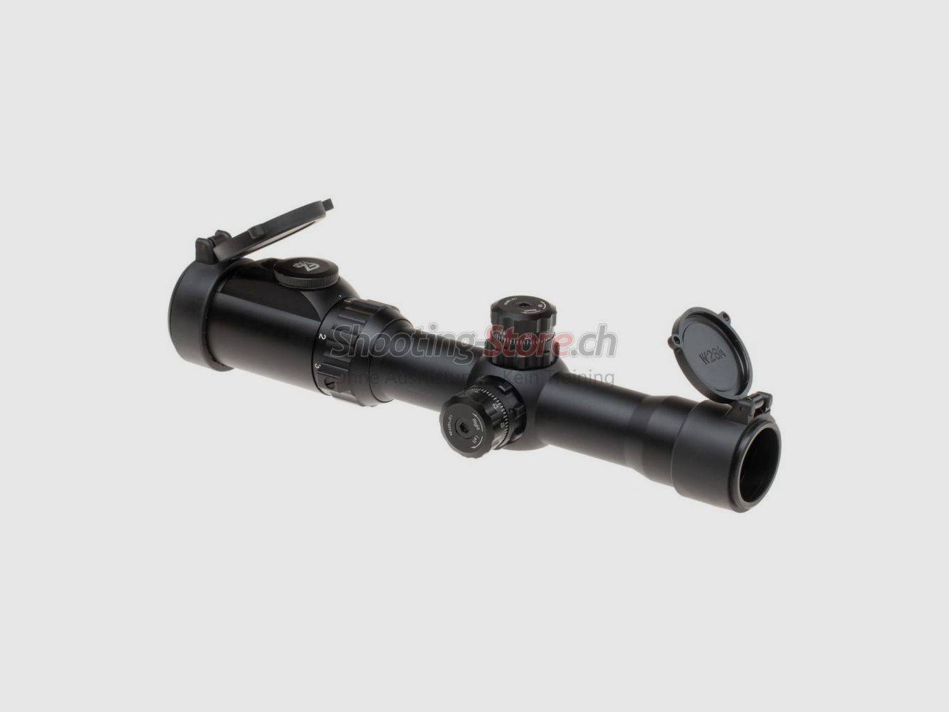 Leapers 1-8X28 30mm CQB/MRC Mil-Dot Accushot OP3 Nero