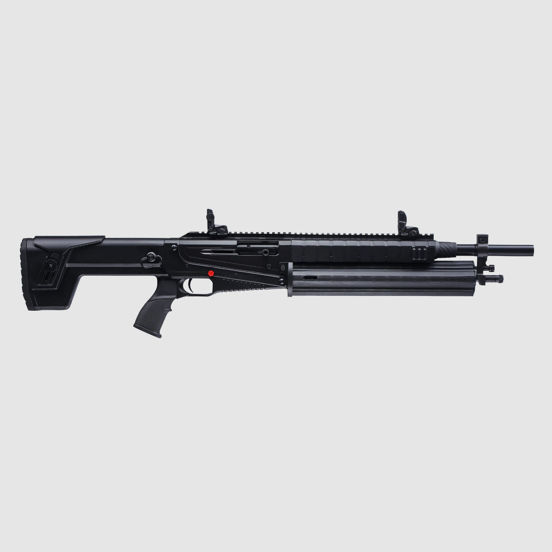 Strzelba samopowtarzalna z magazynkiem hotyzontalnym Atlas Forces REWOLD Black kal. 12/76, lufa 510 mm / 20", zdjęcie 1 z 6