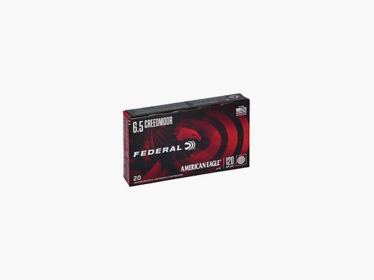 FEDERAL American Eagle - 6.5 Creedmoor - 120 grains - OTM