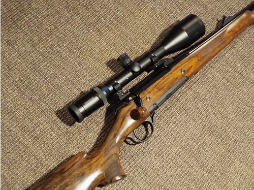 Haenel Jäger 10 caliber 9.3 x 62, with scope 2.5-10x56 Svarowski Habicht