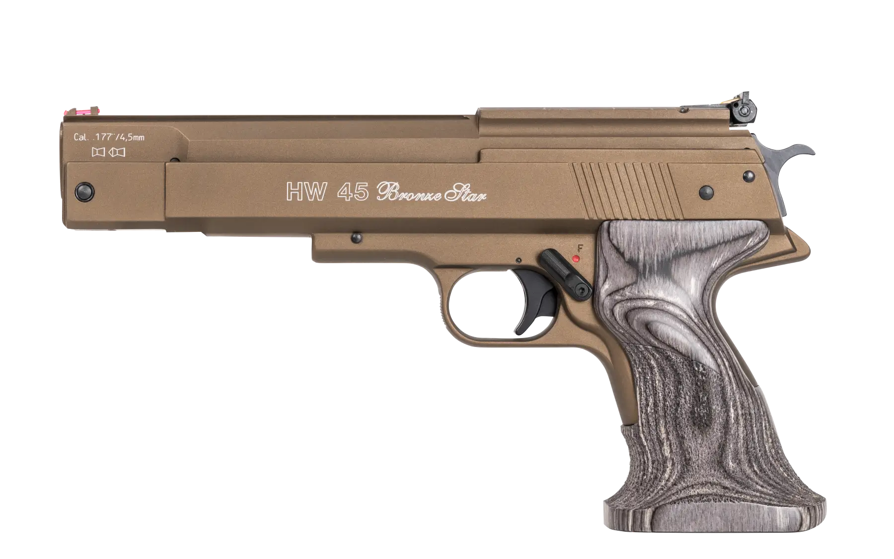 Pistola de aire Weihrauch HW 45 Estrella de bronce