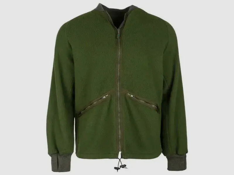 British Army used fleece jacket - Olive / 160/88 Men's