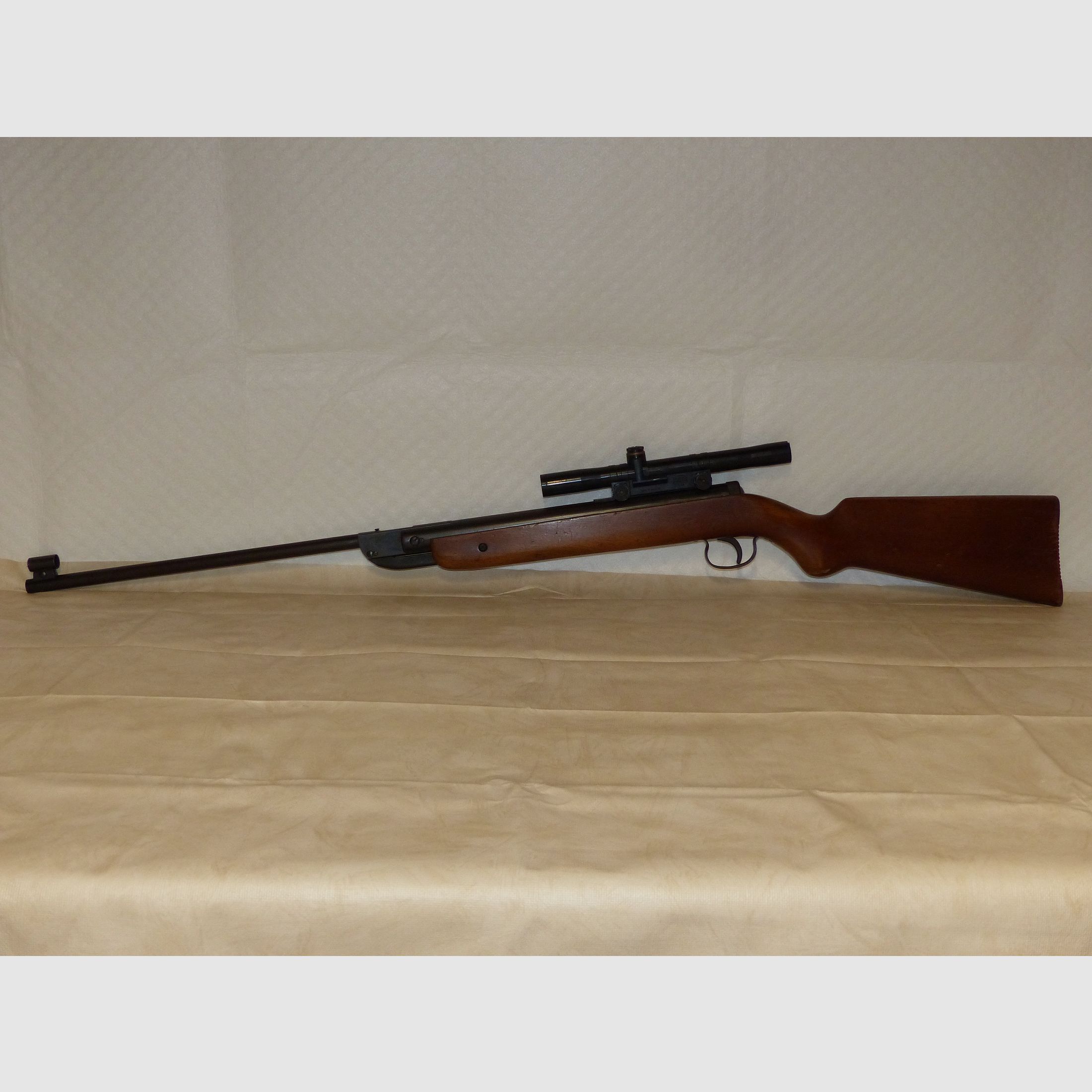 Druckluftgewehr Luftgewehr Diana Mod. 27 oh. F, mit Zielfernrohr Stable 2,2-fach Fadenkreuz 1970 vintage