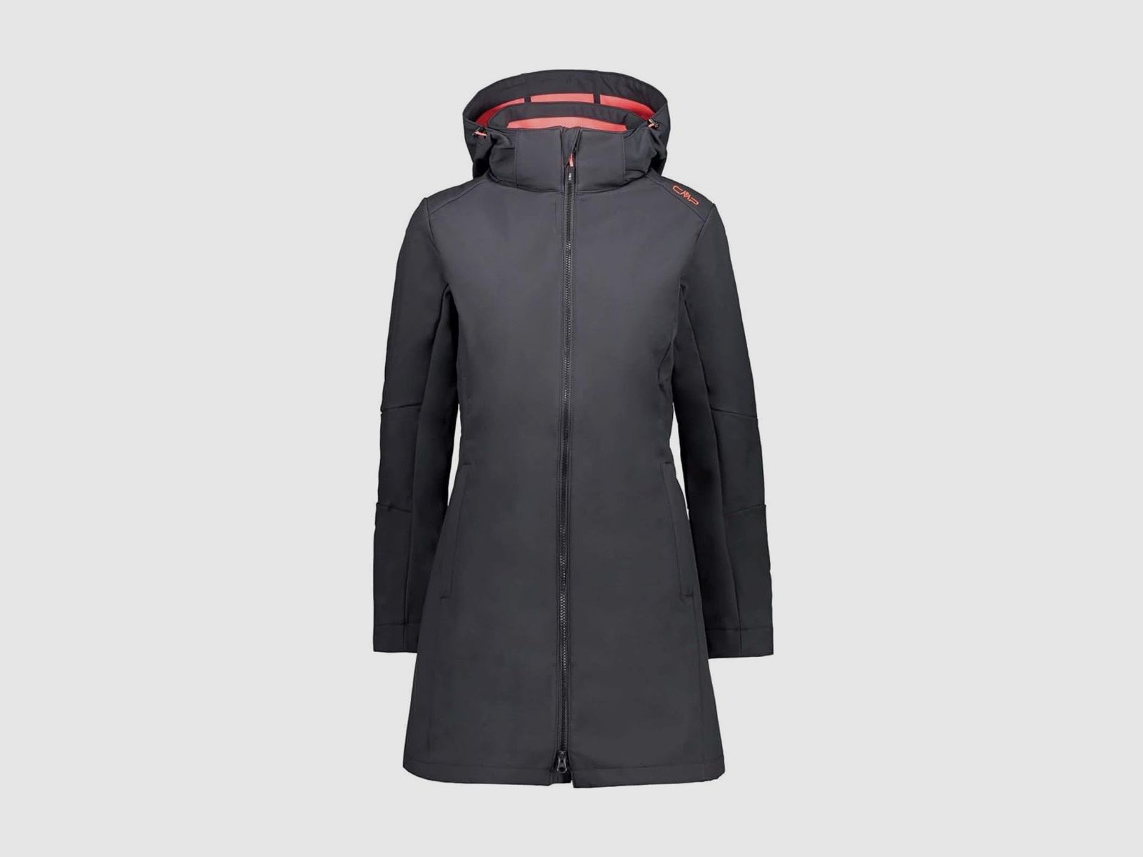 CMP Women Softshell Coat anthra/red