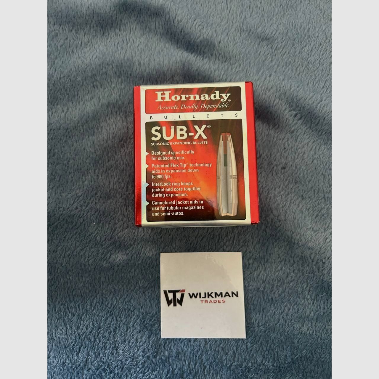 new box with 7.62x39 SUB-X 255gr