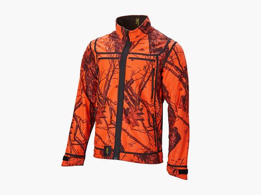 Browning Softshelljacke Ultimate Activ  Brown-Moblaze