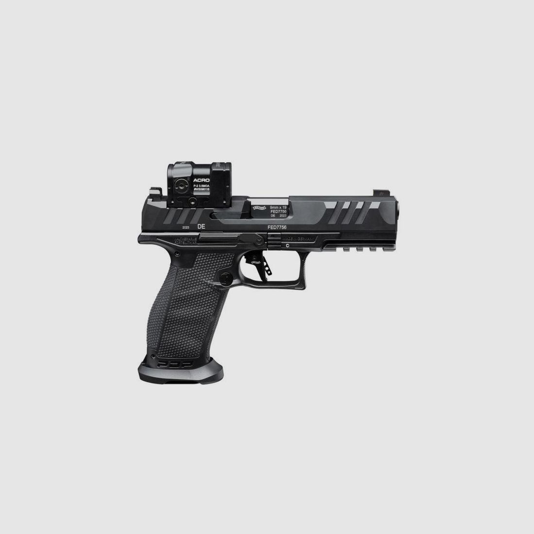 WALTHER Pistol Mod. PDP Full Size ACRO -4.5' 9mmLuger POLYMER PROFESSIONAL