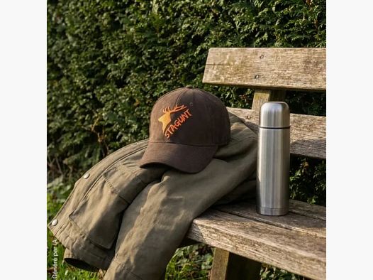 Casquette Stagunt Peisey Bison en polyester suédé réglable