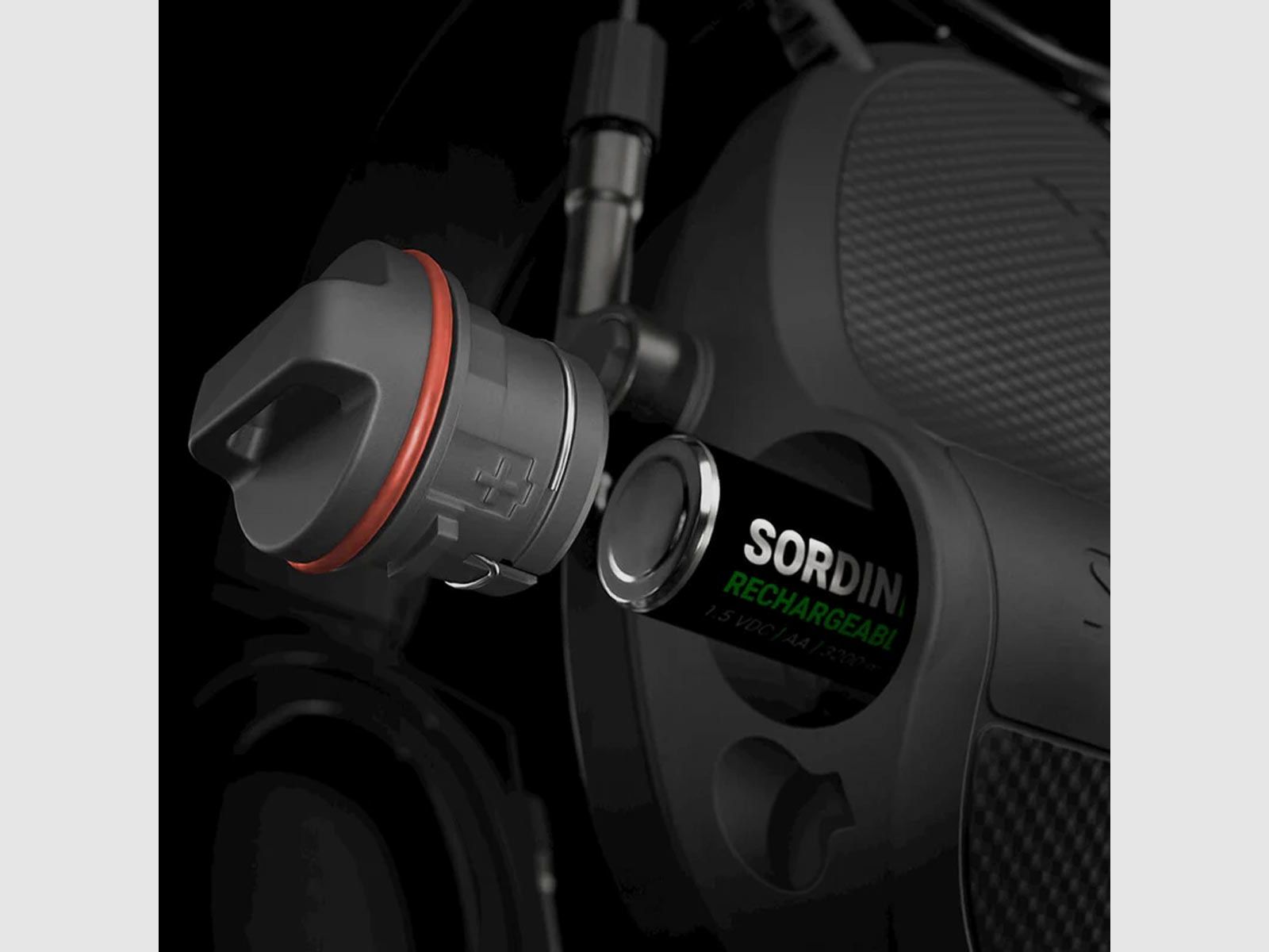 Sordin X2 | Leather / GEL | Sort, billede 1 af 4