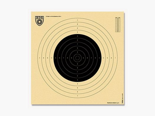 Kruger Zielscheibe Woerden Mutterkarte GKG 100 mtr. #4402S