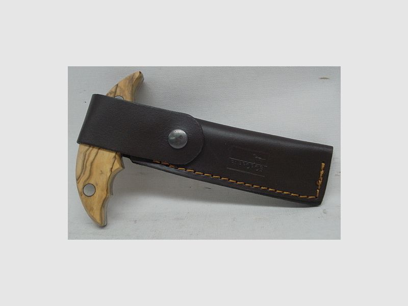 Aufbrechsäge Olivenholz - Klinge 11 cm, Säge 5,5 cm