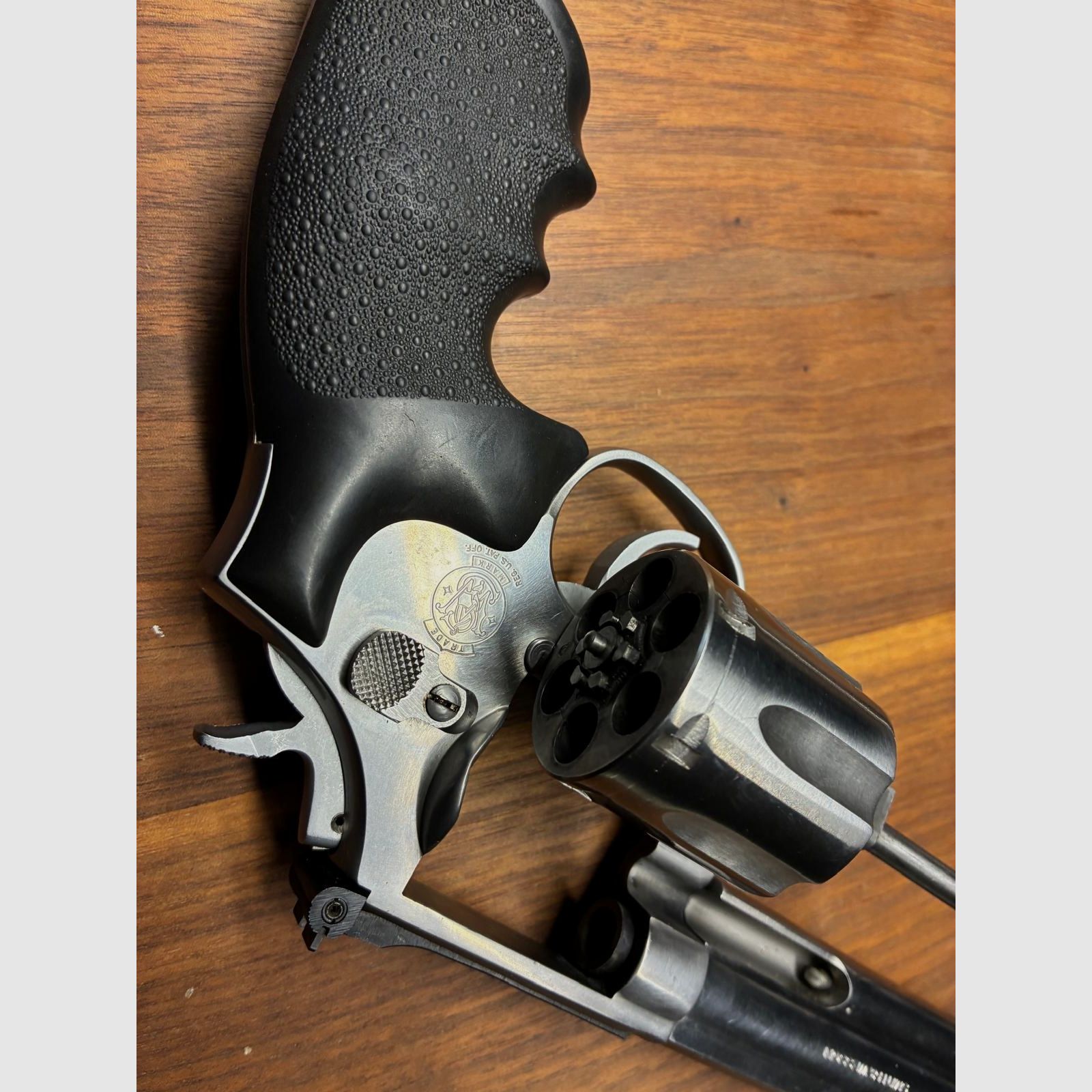 Smith & Wessen Revolver 686 Stainless 6" Lauf; neuwertig