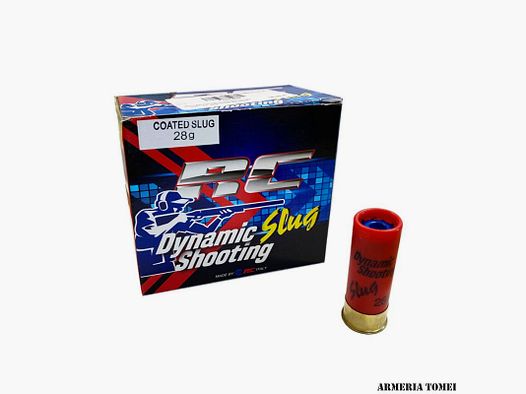 RC CARTRIDGES – PALLA DYNAMIC SHOOTING 28G CAL. 12 COATED SLUG