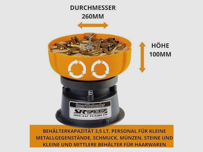 Smartreloader Tumbler Case Polishing Machine SR787 Solo