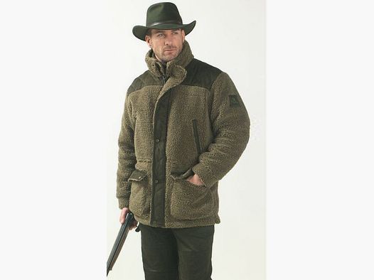 Faserpelz-Baumwollmix Jacke Wasserdicht