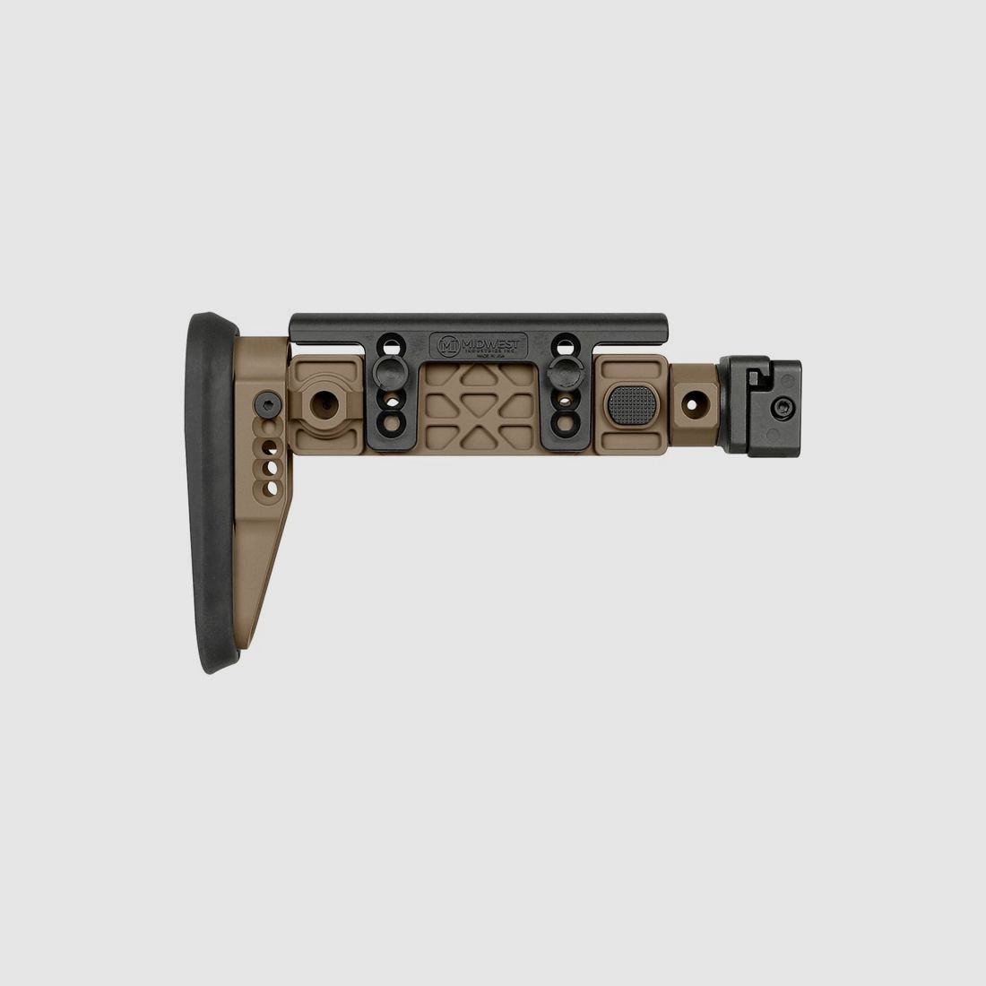 MIDWEST INDUSTRIES ALPHA SERIES CULASSE PLIANTE FDE, image 2 sur 2