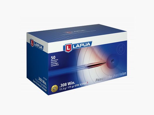 LAPUA 308 WIN 175 GRS/11,3 G OTM SCENAR 50 STK