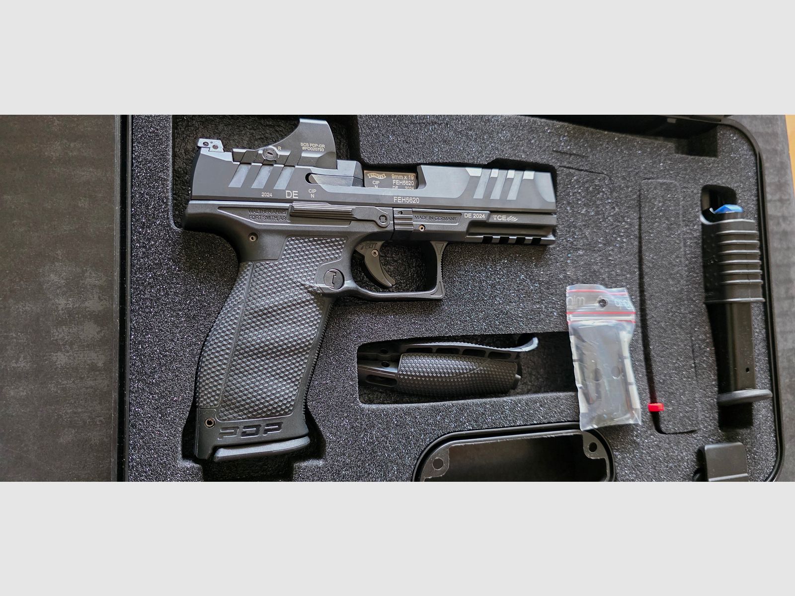 Walther PDP w tym Holosun SCS GR