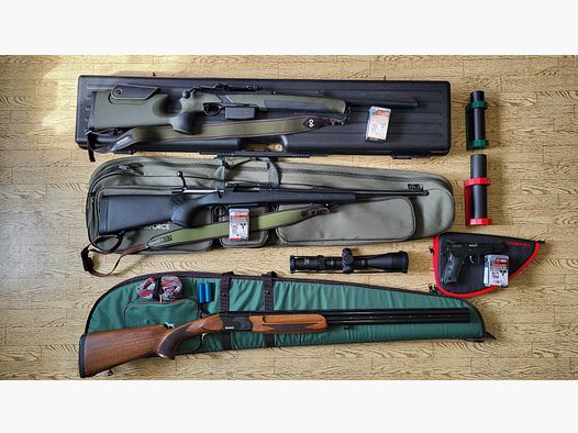 Weapon collection hobby task - Merkel - CZ - Brenner - Jaki