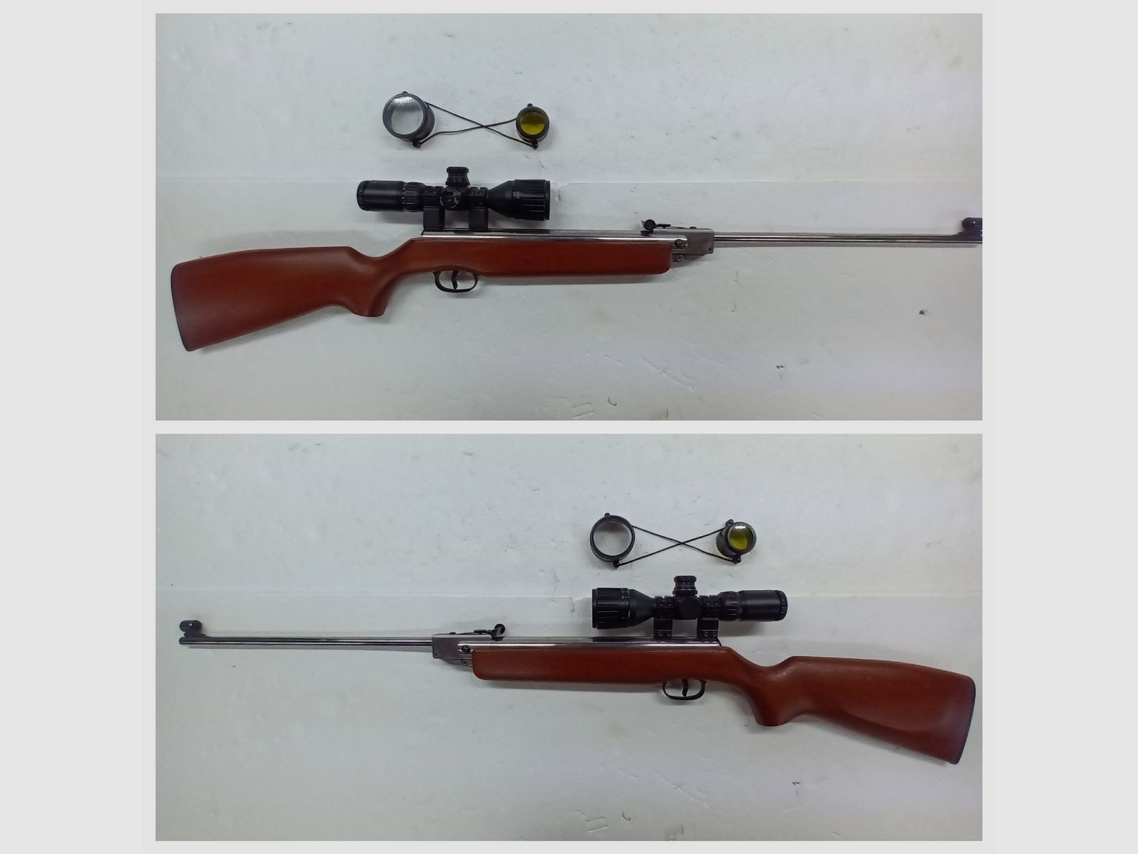 Weihrauch HW50 incl. scope 3-9x40 AOCE - PIEZA ÚNICA rifle de aire de alto brillo - TOP, imagen 1 de 5