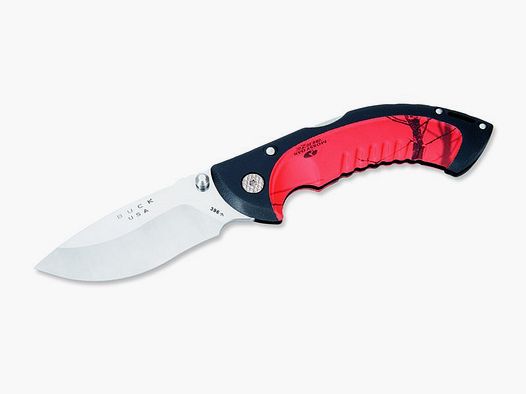 Couteau pliant Buck Omni Hunter, Dynaflex, étui en nylon