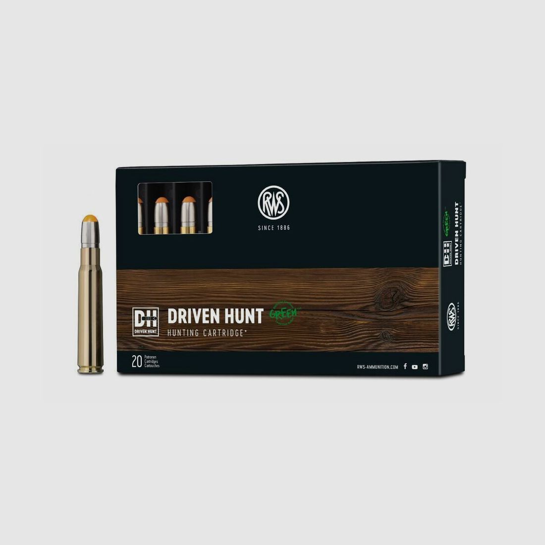 RWS Driven Hunt 10,4g/160grs à20