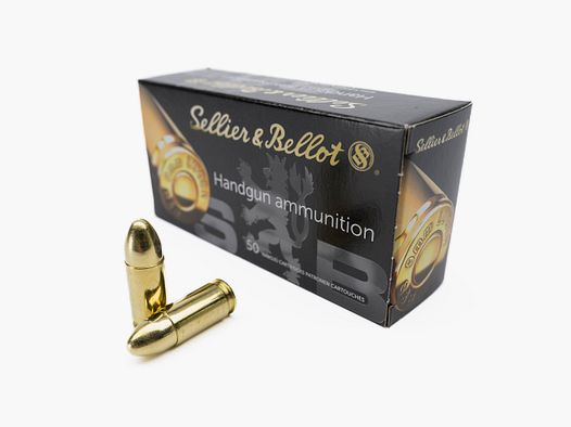 SELLIER & BELLOT 9 mm Luger FMJ 124grs.