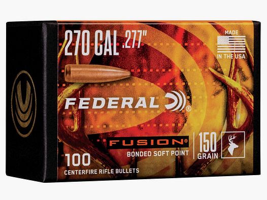Puntas de bala FEDERAL Fusion – .277″ – 150 grains