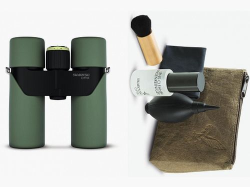 SWAROVSKI OPTIK Swarovski CL Companion 10x30 Mountain Green Paquete Básico Aventura