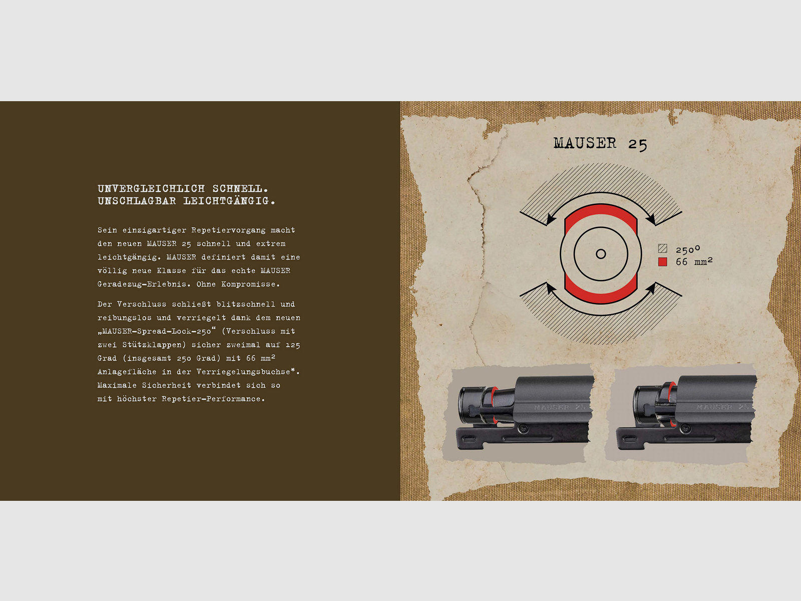 MAUSER M25 Pure .308Win, 51er LL M15x1 + RS-4 2.5-10x50S