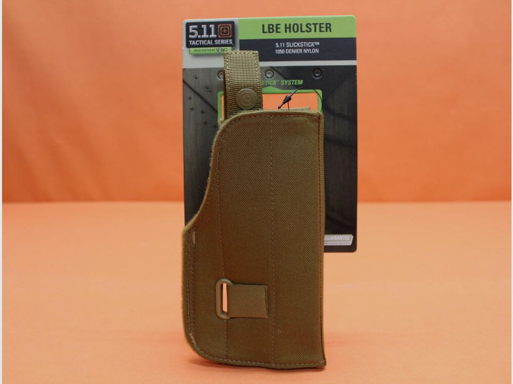 5.11 5.11 LBE Holster (58780) 131 Flat Dark Earth Universalholster für Rechtshänder.