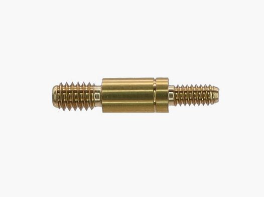 Adapter cleaning rod thread adapter - 8-32 external / 1/8 external