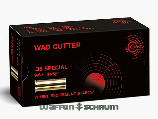 Geco WC 9.6g - 148gr .38Special