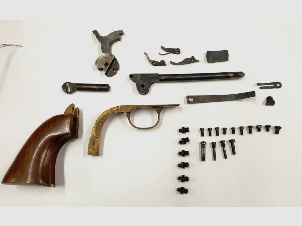 // Teilesatz/Parts-Kit/Ersatzteile-Set Revolver Navy Model Perkussionsrevolver