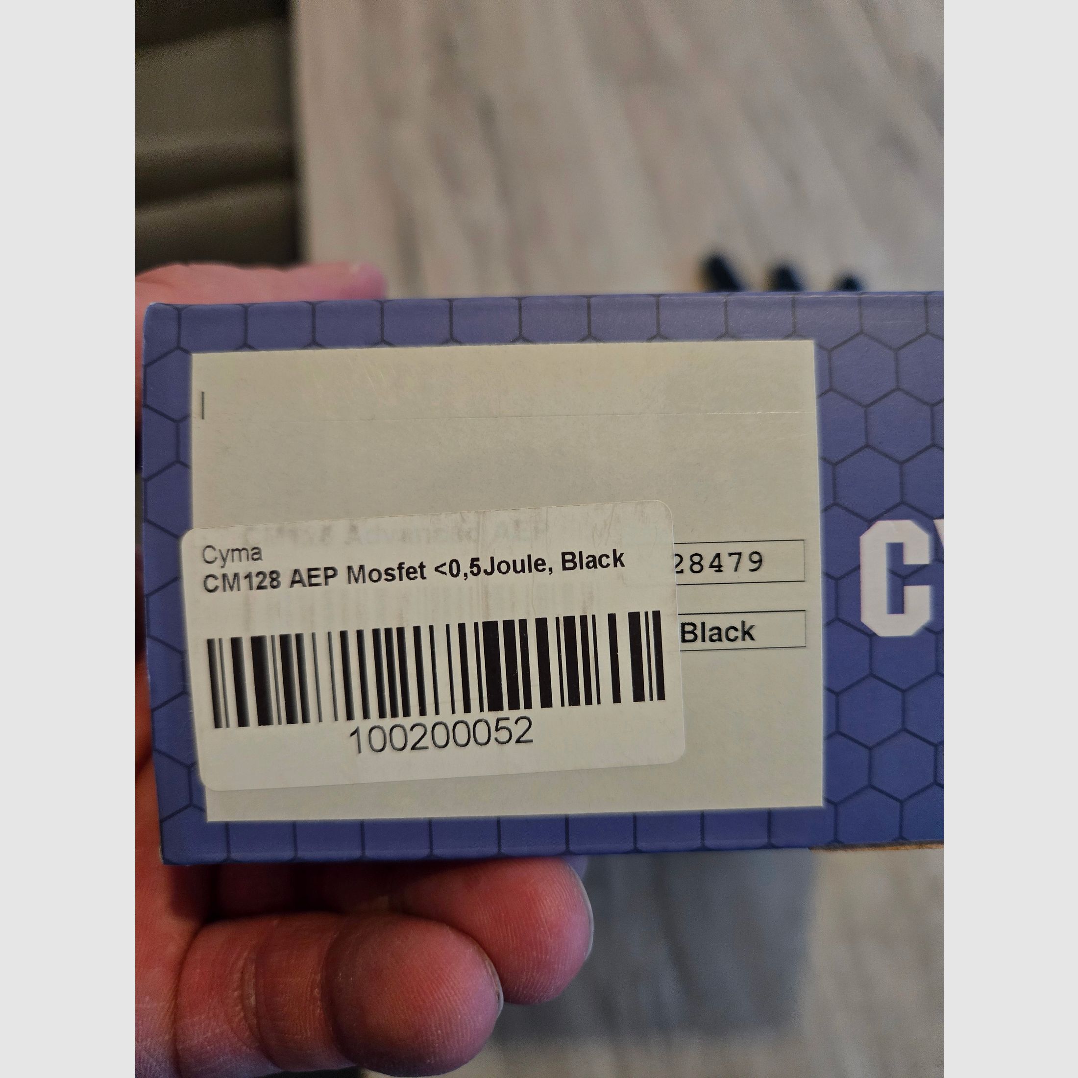 Cyma CM 128 AEP Mosfet 0,5 Joule neuwertig