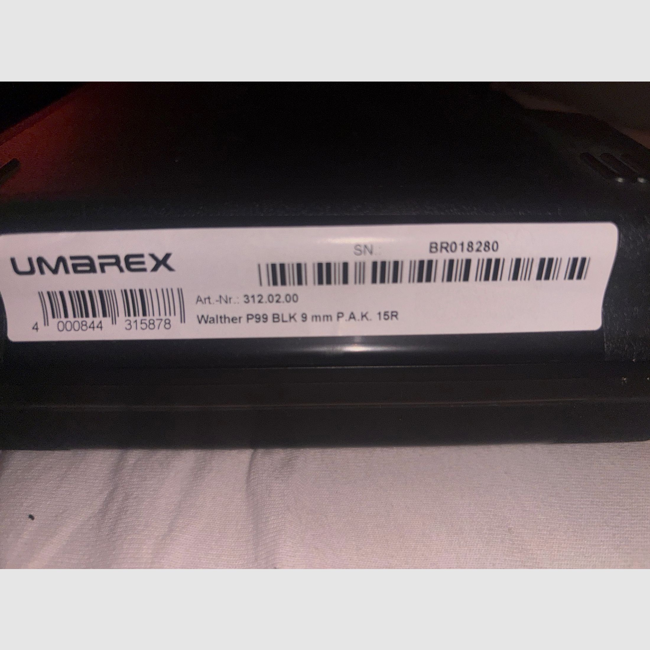 Walther P99 P.A.K 9mm