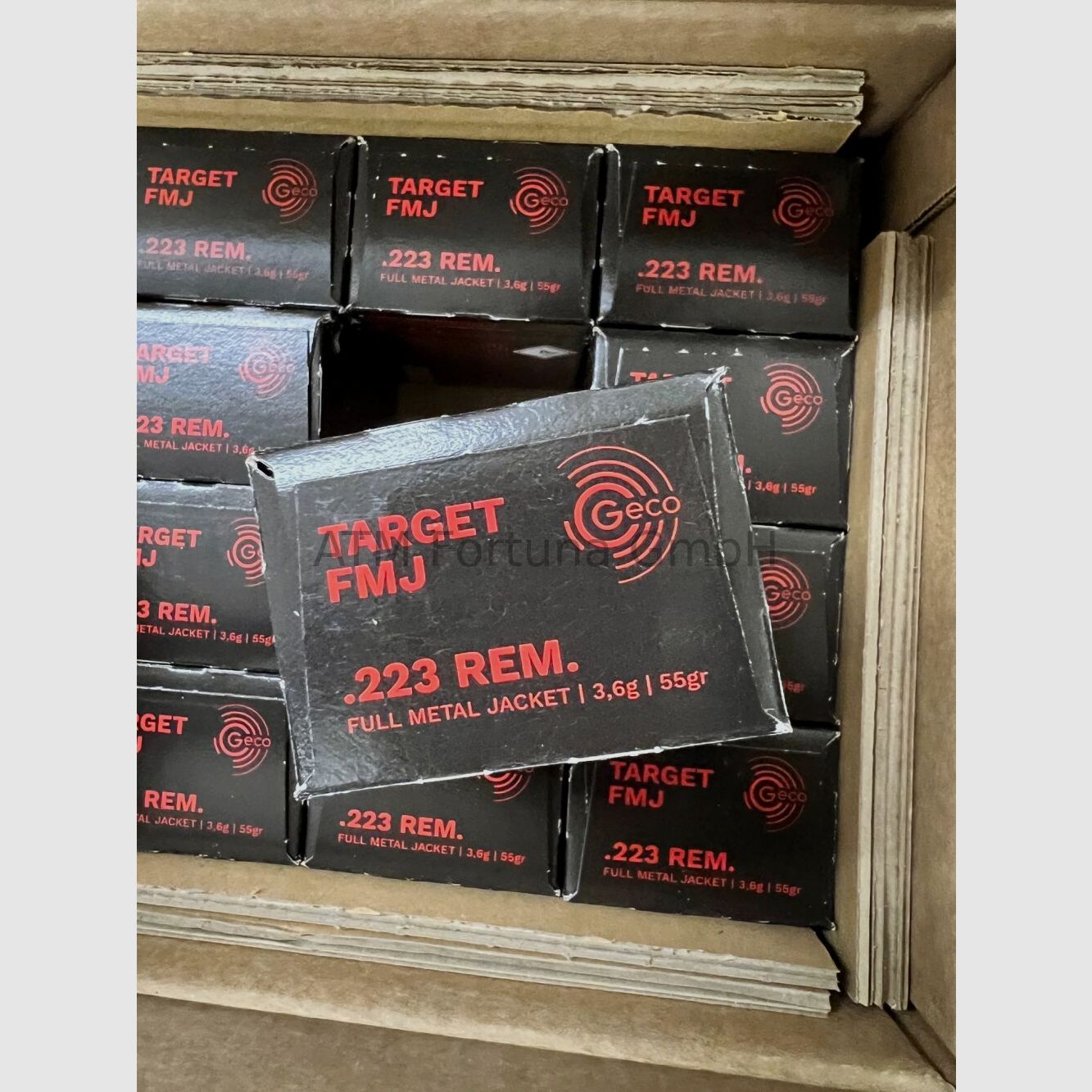 GECO	 Target .223 Rem. Vlm 3,6g/55grs.