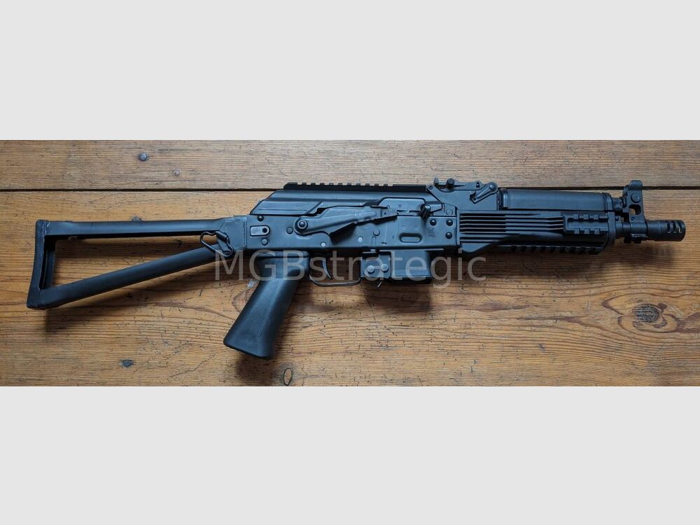 Kalashnikov USA - KP-9 mit Klappschaft - halbautom. Pistole 9mmLuger inkl. 7x 10 Schuss Magazin - System AK47 AK74 AK-74 AK-47 KP9 - Umbau auf Langwaffe auch Sport gegen Aufpreis möglich!