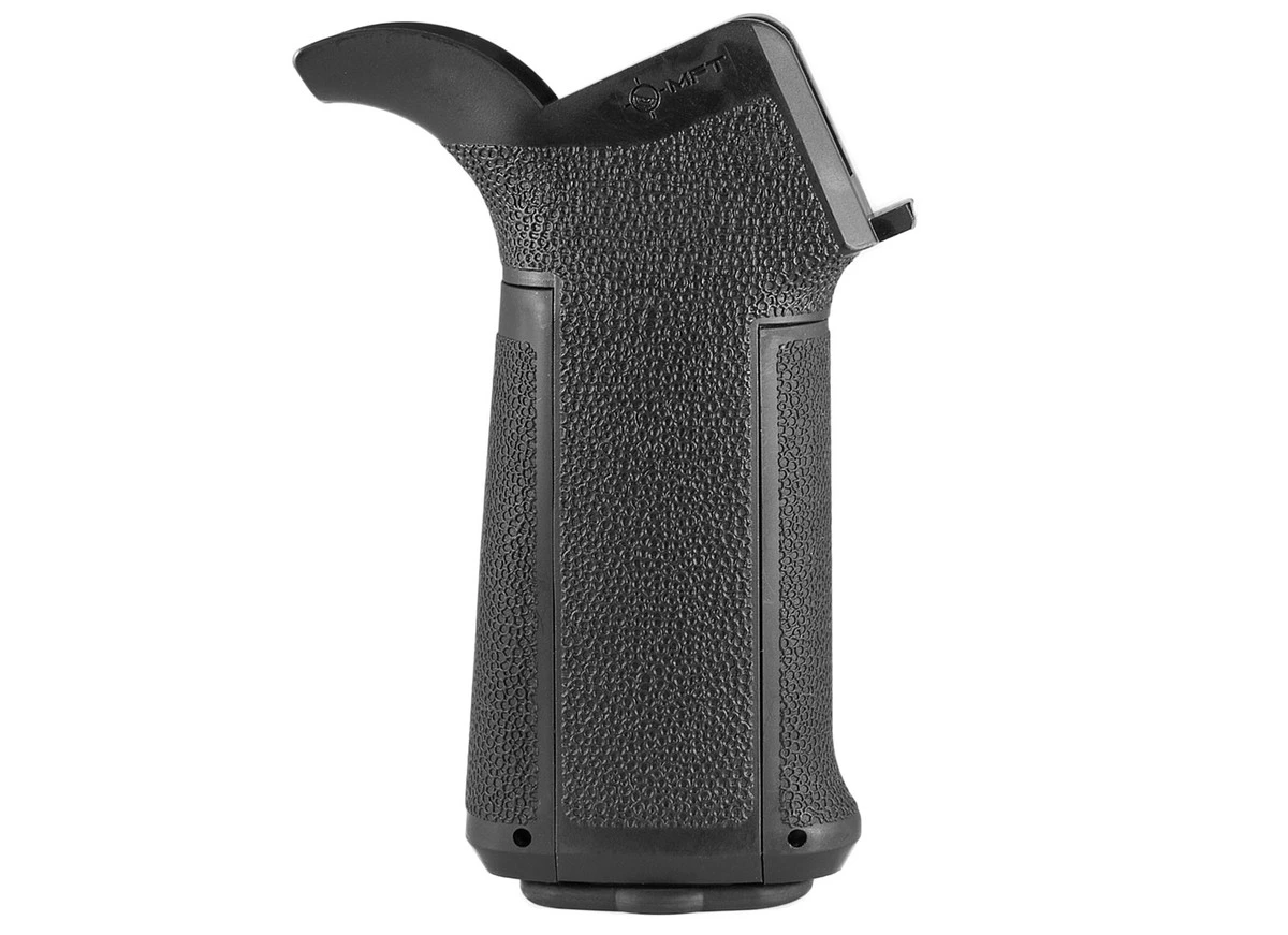 MFT Engage AR15/M16 Pistol Grip with 3 sets of interchangeable front and back straps BLK, image 3 of 5