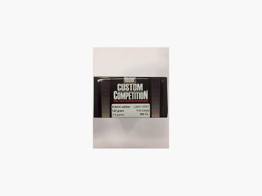 NOSLER C6,5 HPBT GR 123 QT 250 PZ