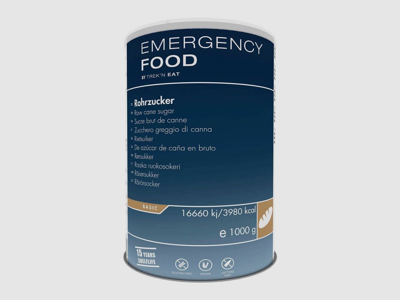 TREK'N EAT EMERGENCY FOOD Rohrzucker - 1.000 g