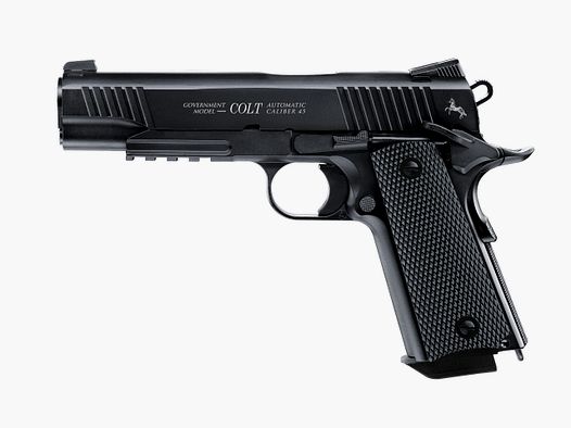COLT CO2-Colt M45 A1 CQBP-4,5mm BB-Negra